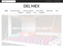 Tablet Screenshot of delmex.com
